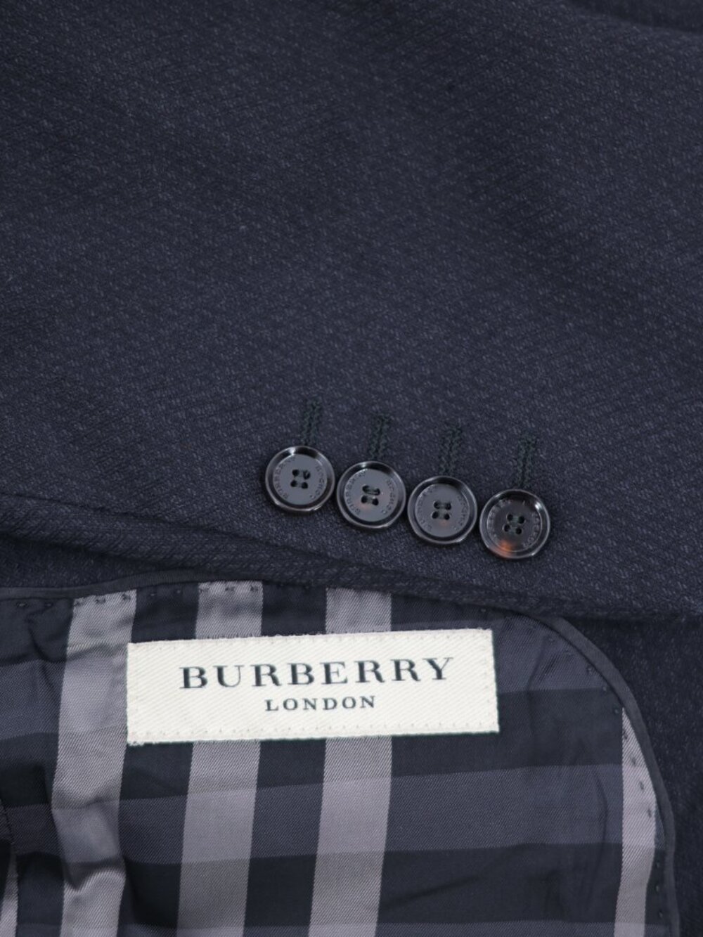 Burberry sport coat Mens 42R Milbury Jacket Wool Mega nova check lining designer